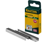 Скобы для степлера тип 140 (G/11/57) 8 мм, 1000 шт., калибр 20GA KRAFTOOL 31680-08