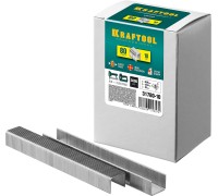 Скобы для степлера тип 21GA (80/Pr A/Senco AT) 10 мм, 5000 шт. KRAFTOOL 31780-10