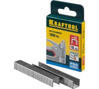 Скобы для степлера тип 53 (A/10/JT21) 10 мм, 1000 шт., калибр 23GA KRAFTOOL 31670-10
