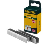 Скобы для степлера тип 140 (G/11/57) 14 мм, 1000 шт., калибр 20GA KRAFTOOL 31680-14
