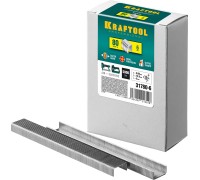 Скобы для степлера тип 21GA (80/Pr A/Senco AT) 6 мм, 5000 шт. KRAFTOOL 31780-6