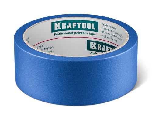 Малярная лента #100 Perfect 38 мм x 30 м для гладких и шероховатых поверхностей KRAFTOOL 12101-38
