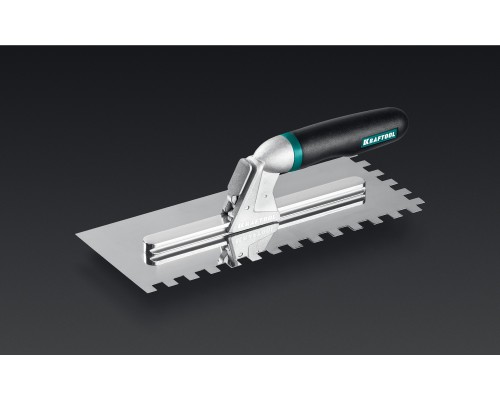 Набор нержавеющих гребенок со сменной 2к ручкой в пластиковом кейсе 280х115 мм (6шт)-480х130 мм (6шт) KRAFTOOL 33268-H12