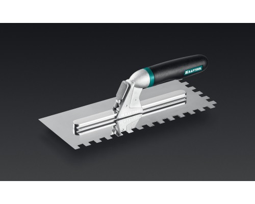 Набор нержавеющих гребенок со сменной 2к ручкой в пластиковом кейсе 280х115 мм KRAFTOOL 33268-H6