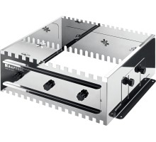 Раздвижная гребенка для плитки BUNKER-4 зуб 8, 10, 12 мм, полукруг 10х20 мм, нерж. сталь KRAFTOOL 08081