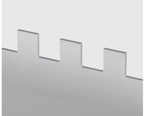 Раздвижная гребенка для плитки BUNKER-4 зуб 8, 10, 12 мм, полукруг 10х20 мм, нерж. сталь KRAFTOOL 08081