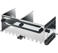 Раздвижная гребенка для плитки BUNKER зуб 14*14 мм, до 600 мм, нерж. сталь KRAFTOOL 0808-14