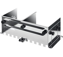 Раздвижная гребенка для плитки BUNKER зуб 14*14 мм, до 600 мм, нерж. сталь KRAFTOOL 0808-14