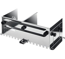 Раздвижная гребенка для плитки BUNKER зуб 10*10 мм, до 600 мм, нерж. сталь KRAFTOOL 0808-10