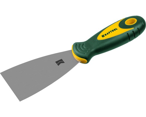Шпатель 65 мм, x-образное профилированное полотно, двухкомпонентная ручка, нержавеющий KRAFTOOL 10035-065