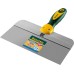Фасадный шпатель 250 мм, широкое полотно, алюминиевая направляющая, двухкомпонентная ручка, нержавеющий KRAFTOOL 10036-250