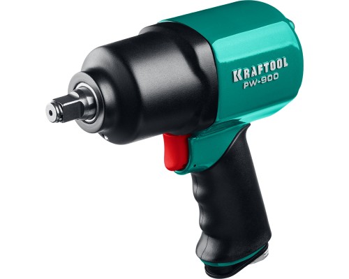 Ударный пневматический гайковерт PW-900, 1/2", 880 Н·м KRAFTOOL 64210