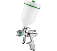 Пневматический краскопульт с верхним бачком JETA 1000, HVLP, 1.3 мм KRAFTOOL 06559-1.3