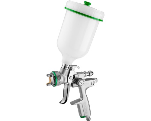 Пневматический краскопульт с верхним бачком JETA 1000, HVLP, 1.3 мм KRAFTOOL 06559-1.3