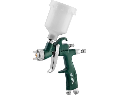 Пневматический краскопульт с верхним бачком AIRKRAFT MINI, HVLP, 1 мм KRAFTOOL 06565-1.0