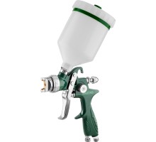 Пневматический краскопульт с верхним бачком AirKraft, HVLP, 1.4 мм KRAFTOOL 06522-1.4