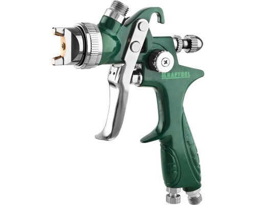 Пневматический краскопульт с верхним бачком AirKraft, HVLP, 1.4 мм KRAFTOOL 06522-1.4