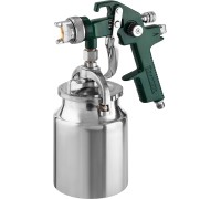 Пневматический краскопульт с нижним бачком AirKraft, HVLP, 1.4мм KRAFTOOL 06520-1.4