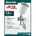 Пневматический краскопульт с верхним бачком JETA 4000, HVLP, 1.3 мм KRAFTOOL 06555-1.3