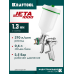 Пневматический краскопульт с верхним бачком JETA 1000, HVLP, 1.3 мм KRAFTOOL 06559-1.3