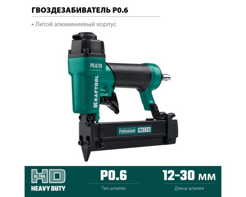 Пневматический нейлер для шпилек 23Ga тип P0.6  KRAFTOOL 31963
