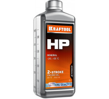 Минеральное масло для 2-тактных двигателей HP, 1 л KRAFTOOL 41500-1