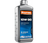 Полусинтетическое масло для 4-тактных двигателей 10W-30, 1 л KRAFTOOL 41510-1