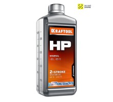 Минеральное масло для 2-тактных двигателей HP 1 л KRAFTOOL 41502-1