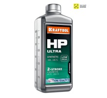 Cинтетическое масло для 2-тактных двигателей HP Ultra, 1 л KRAFTOOL 41503-1
