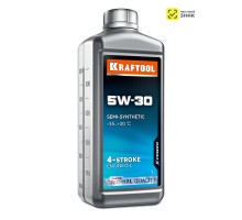 Зимнее полусинтетическое масло для 4-тактных двигателей 5W-30, 1 л KRAFTOOL 41514-1