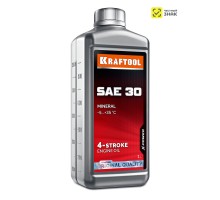 Минеральное масло для 4-тактных двигателей SAE 30, 1 л KRAFTOOL 41515-1