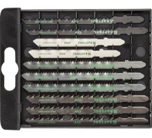 Набор полотен EU-хвост., по дереву и металлу, 10 шт. KRAFTOOL 159590-H10