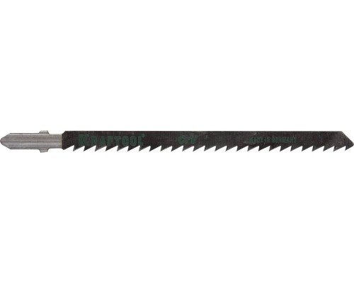 Полотна для лобзика T301CD, EU-хвост., по дереву, шаг 4 мм, 110 мм, 2 шт. KRAFTOOL 159512-4
