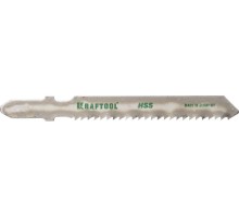 Полотна для лобзика T118B, EU-хвост., по металлу HSS, шаг 2 мм, 50 мм, 2 шт. KRAFTOOL 159551-2