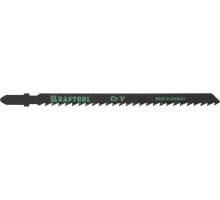 Полотна для лобзика T344D, EU-хвост., по дереву, быстрый рез, шаг 4 мм, 110 мм, 2 шт. KRAFTOOL 159522-4