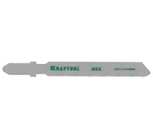 Полотна для лобзика T118G, EU-хвост., по металлу HSS, шаг 0.9 мм, 50 мм, 2 шт KRAFTOOL 159551-0,9