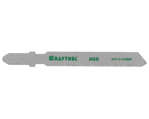 Полотна для лобзика T118G, EU-хвост., по металлу HSS, шаг 0.9 мм, 50 мм, 2 шт KRAFTOOL 159551-0,9