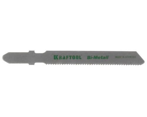 Полотна для лобзика T118AF, EU-хвост., по металлу Bi-Met, шаг 1.2 мм, 50 мм, 2 шт. KRAFTOOL 159555-1,2