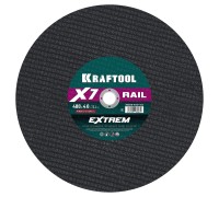 Отрезной диск для бензореза по Ж/Д рельсам X7-EXTREM RAIL 400x4.0/25.4 мм KRAFTOOL 36258-400-4.0