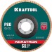 Круг лепестковый керамический торцевой по нержавеющей стали 125x22.2 мм, P80 KRAFTOOL 36598-125-80