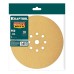 Шлифовальный круг на липучке 9 отв. Giraffe GOLD-9 225 мм, Р80 KRAFTOOL 35651-080