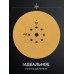 Шлифовальный круг на липучке 9 отв. Giraffe GOLD-9 225 мм, Р180 KRAFTOOL 35651-180