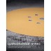 Шлифовальный круг на липучке 9 отв. Giraffe GOLD-9 225 мм, Р240 KRAFTOOL 35651-240