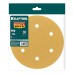 Шлифовальный круг на липучке 6 отв. Giraffe GOLD-6 225 мм, Р80 KRAFTOOL 35652-080