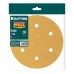Шлифовальный круг на липучке 6 отв. Giraffe GOLD-6 225 мм, Р320 KRAFTOOL 35652-320