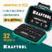 Набор ударных бит Impact-32, 32 шт. KRAFTOOL 26066-H32