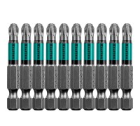 Биты Optimum PZ3, 50 мм, 10 шт. KRAFTOOL 26124-3-50-10