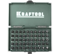 Набор кованых торсионных бит X-Drive, 50 шт. KRAFTOOL 26065-H50