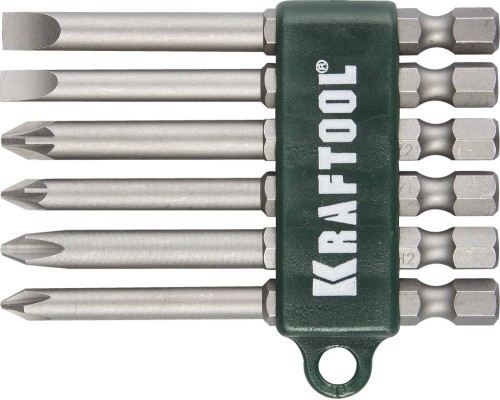 Набор бит KraftMax, 6 шт. KRAFTOOL 26061-H6