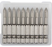 Торсионные биты X-Drive PH1, 50 мм, 10 шт. KRAFTOOL 26121-1-50-10